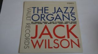 Jack Wilson The Jazz Organs LP Vault NMINT