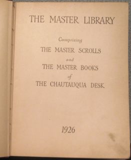 1926 J Hunt J Todd Master Book One Illustrated