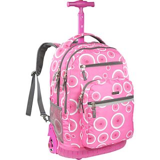 World Sundance Laptop Rolling Backpack Pink Target