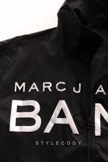 New Marc Jacobs Mens Windbreaker Jacket Black One Size