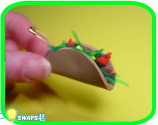 Mini Taco Mexico Scout Swaps Girl Craft Kit SWAPS4LESS