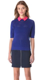 Carven Seed Knit Dickey Sweater