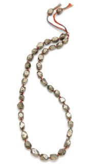 Shashi Rosanna Pyrite Necklace