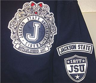 Jackson State Univ Tigers Heavyweight Racing Jacket