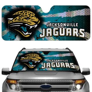 Jacksonville Jaguars Licensed NFL Reflective Car Windshield Sun Shade