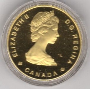 Canada 1984 Jacques Cartier $100 22kt Gold 1 2 oz Proof Coin