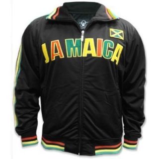 Jamaica Rasta Jacket Football Soccer Mens Track Jacket
