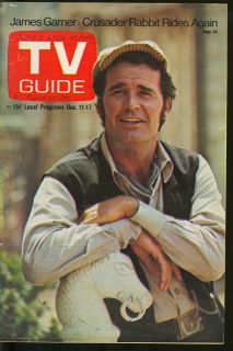 1971 TV Guide James Garner Crusader Rabbit