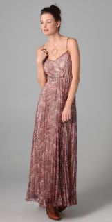 Twelfth St. by Cynthia Vincent Pleated Maxi Dress