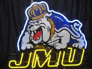 James Madison University JMU Neon Sign