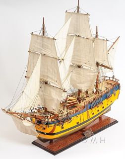 The model measures 38 long from bow to stern. Its a historical
