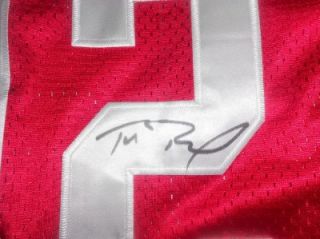 Tom Brady Signed Authentic Patriots COA Autographed NFL Football