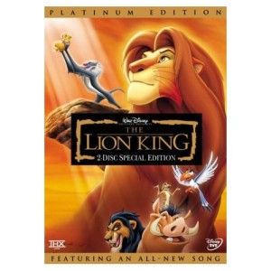 The Lion King DVD Disney 2003 2 Disc Special Edition