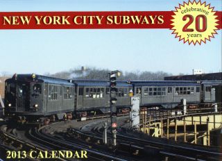 Subway Calendar New York City Elevated Brooklyn Queens Bronx Manhattan