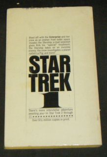 Star Trek 1 1967 TV Adaptation PB James Blish