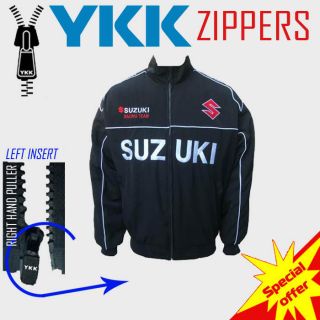 Suzuki Racing Jacket Jacke Black s XXL 3XL 4XL Up