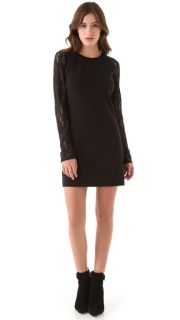 Juicy Couture Raglan Lace Sleeve Dress
