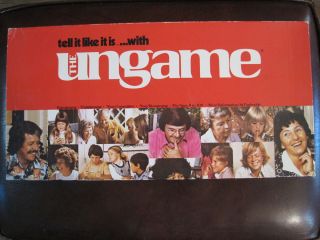  Ungame Tell It Like It Is Vintage Board Game Dr James Dobson