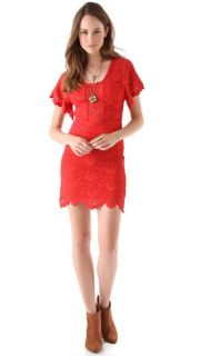 Nightcap Clothing Spanish Lace Flutter Dress
