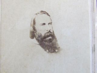 Confederate Civil War General James Longstreet