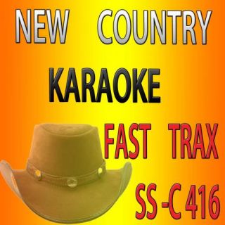 Fast Trax SS C417 New Karaoke CD G July 2012 9 Country Tracks Original