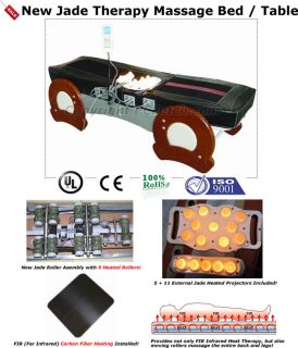 New 2012 FIR Far Infrared Jade Therapy Massage Bed / Spinal Traction