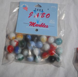 Bag of 25 Plus One 5 8 Classics Jabo Marbles Direct from Jabo Desk