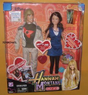 Hannah Montana Jake Miley Sweethearts Dolls New Boxed