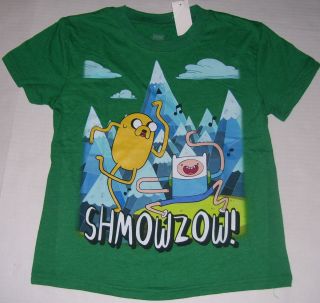 Adventure Time Finn & Jake New T Shirt Youth Size M / Medium / 8 FREE