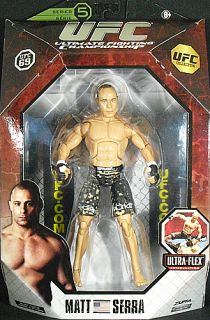 Matt Serra UFC Deluxe 5 Jakks Pacific MMA Toy Figure