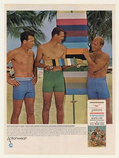 66 Frank Gifford Jerry West Bobby Hull Jantzen Swim Ad