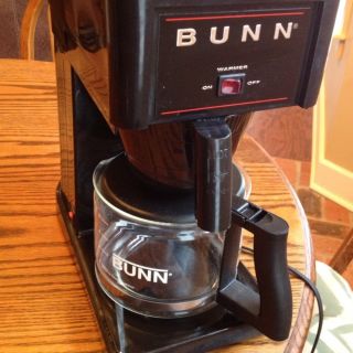 Bunn O Matic GRX B 10 Cup Black Professional Coffee Brewer