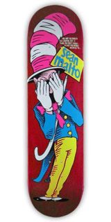 Girl Sean Malto Cat in The Hat Jason Lee Spoof Red