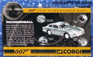 James Bond 007 Thunderball Aston Martin DB5 Corgi CC04306 Diecast