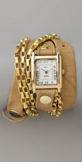La Mer Collections Disco Chain Wrap Watch
