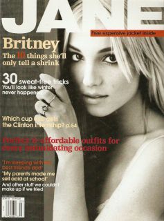Jane Magazine March 2002 No Label Britney Spears