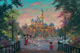 Disneyland Twilight Beauty James Coleman Disney New Canvas Le 95