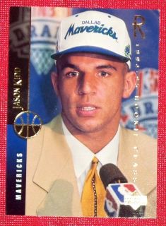 Jason Kidd Mavericks 1994 95 Upper Deck RC Card 160