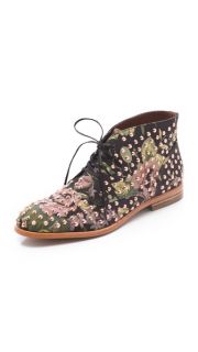 Matiko Oliver Floral Studded Booties