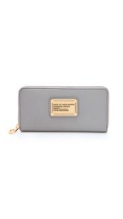 Marc by Marc Jacobs Classic Q Slim Zip Around Wallet