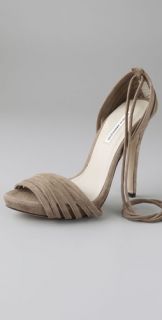 Kathryn Amberleigh Strappy Suede Sandals