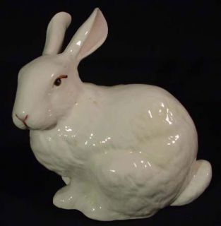 Vintage Japanese Ceramic Rabbit Figurine