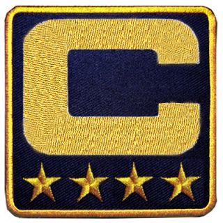 2012 Chicago Bears Jay Cutler Captain C 4 Star Gold Cap Iron Onpatch
