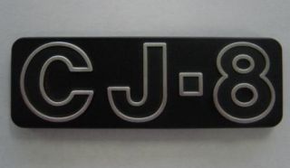 Jeep Scrambler CJ 8 Emblem CJ8 Name Plate