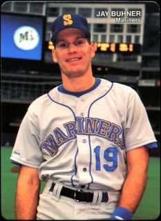 1990 Mothers Cookies 7 Jay Buhner Seattle Mariners