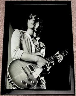Jeff Beck Gibson 1959 Les Paul Framed Concert Portrait