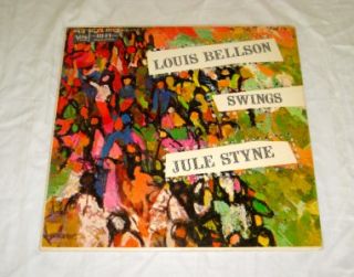  Swings Jule Styne Verve Records Jazz Drumming Vinyl LP Classsic