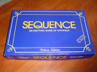 Deluxe Sequence 1995 JAX Ltd Card Board Game Hybrid