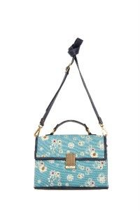 Jason Wu for Target Floral Blue Front Flap Bag not Yet in Stores
