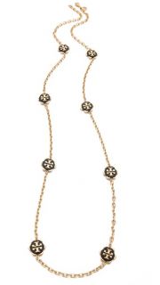Tory Burch Walter Rosary Necklace